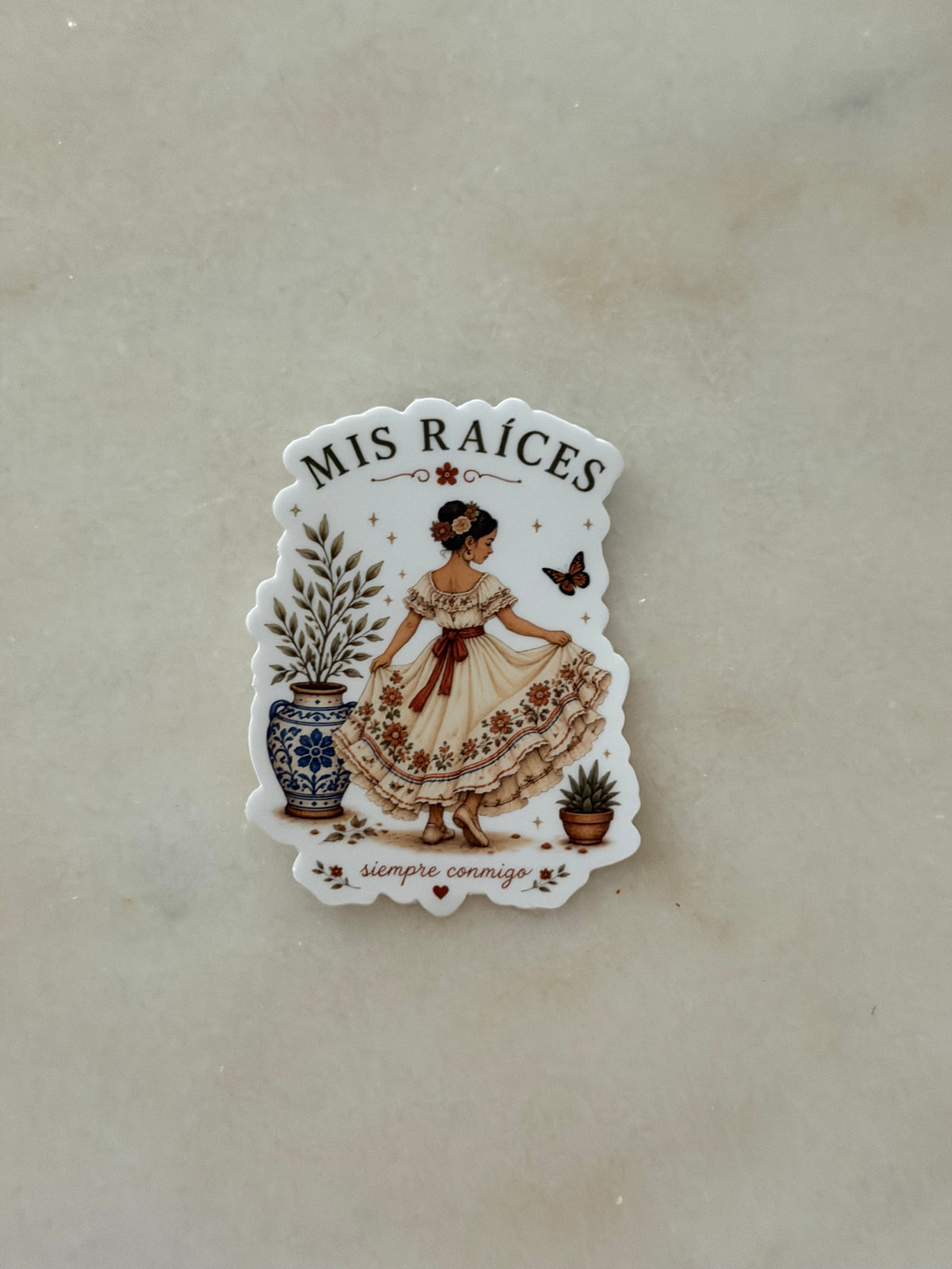 Mis Raíces sticker