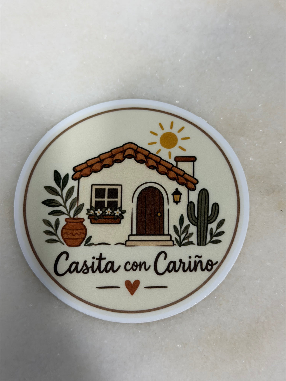 Casita Con Cariño sticker